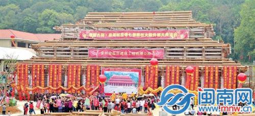 慈恩寺昨日升梁,千年古刹焕然一新