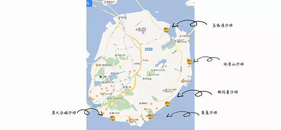 厦大白城沙滩