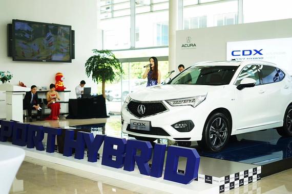 广汽Acura CDX混动车型建发海沧店上市