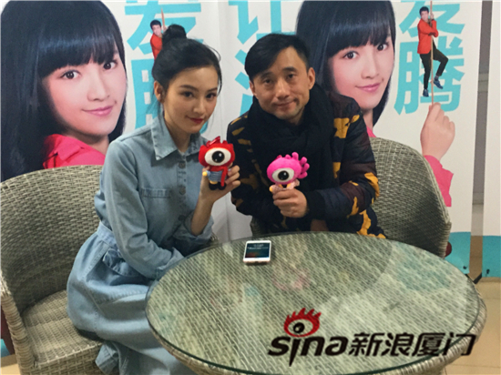 武大樱花女神黄灿灿，《爱情麻辣烫之情定终身》导演张长征现身厦门