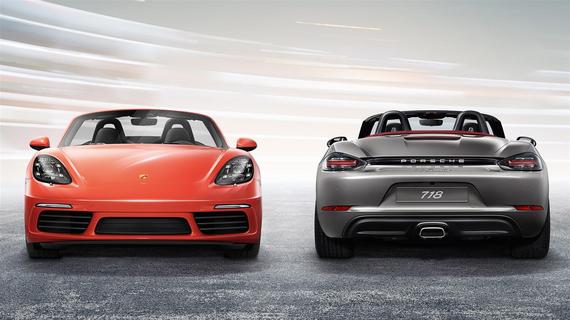 保时捷全新跑车718 Boxster登陆厦门