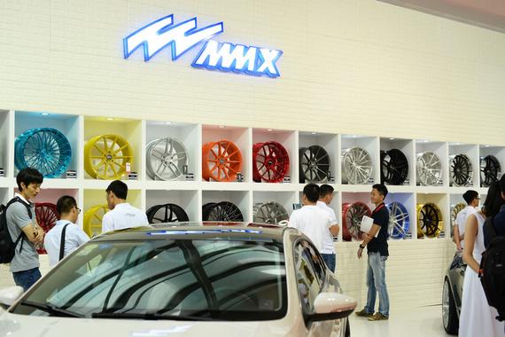 MMX参展2016上海CAS改装展 推出三款新轮毂