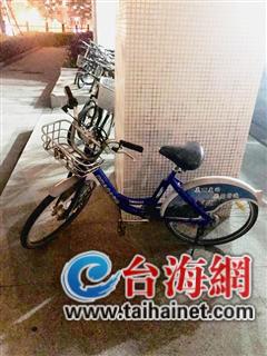 ▲公共自行车被遗弃
