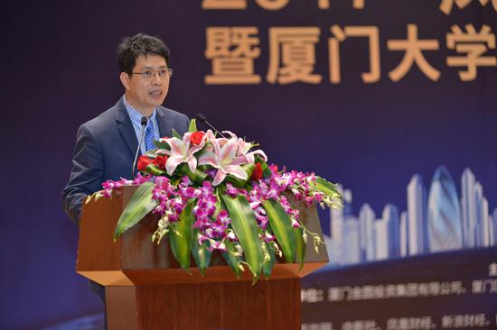 厦门大学管理学院院长叶建明致辞