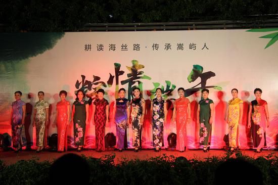 模特旗袍秀《思念》