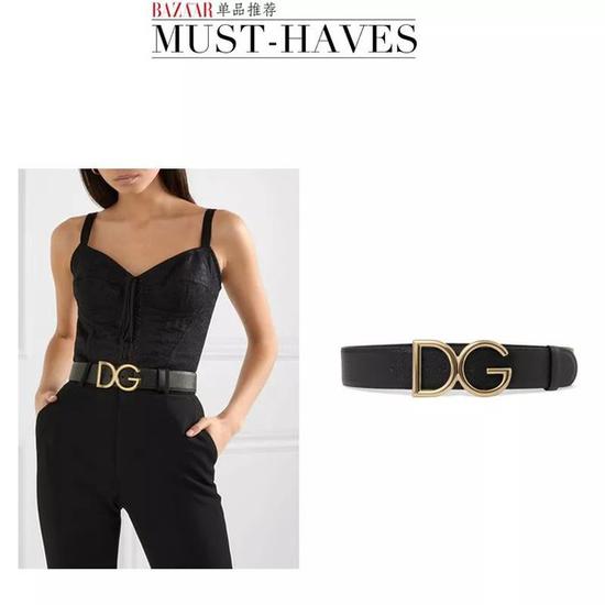 Dolce&Gabbana logo腰带