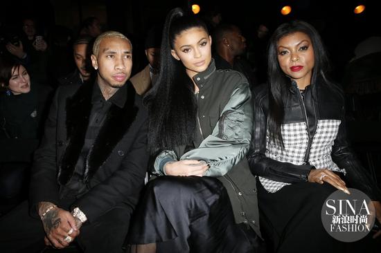 Tyga, Kylie Jenner, and Taraji P. Henson