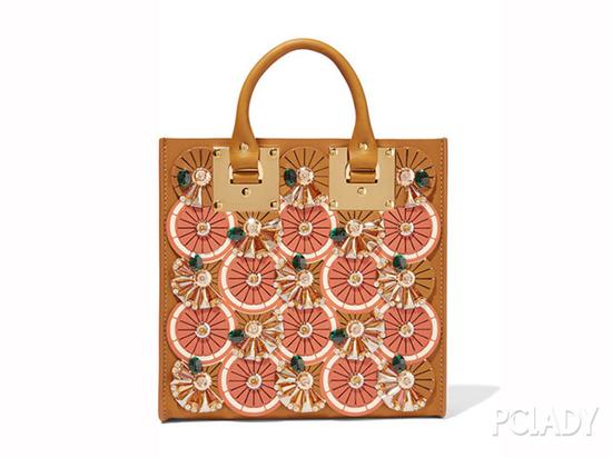 SOPHIE HULME Albion 缀饰哑光皮革手提包  $3,323