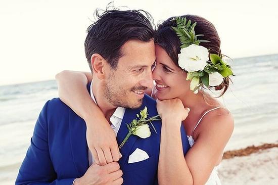 热带海滩婚礼风格