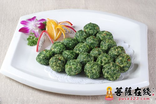 素食:营养美味蔬菜丸子