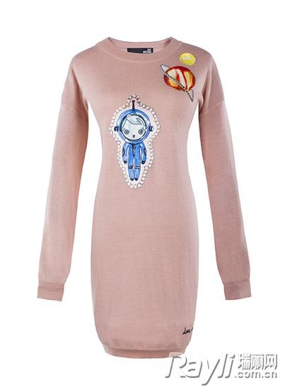 郑爽娜扎都爱卡通毛衣 降温潮入手这4款不会错