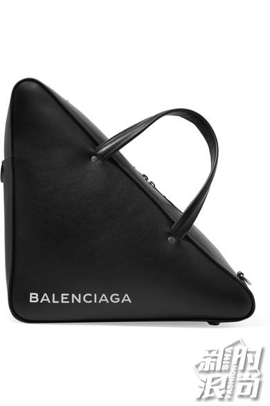 Balenciaga中号黑色Triangle