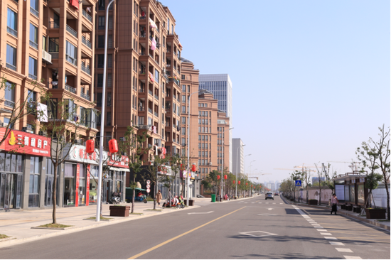 图为汇贤路。