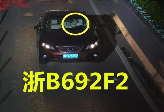 违法车辆:浙B692F2