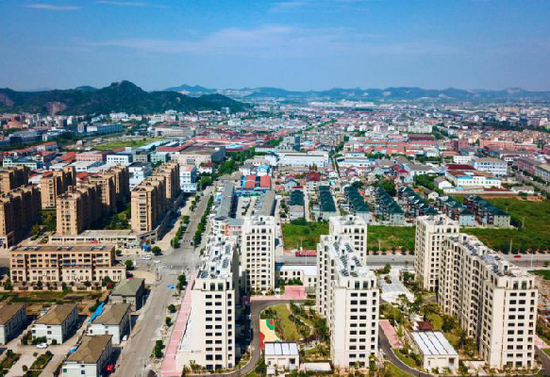 图为马渚东部新区。