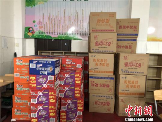图为象山避灾安置点 林波 摄