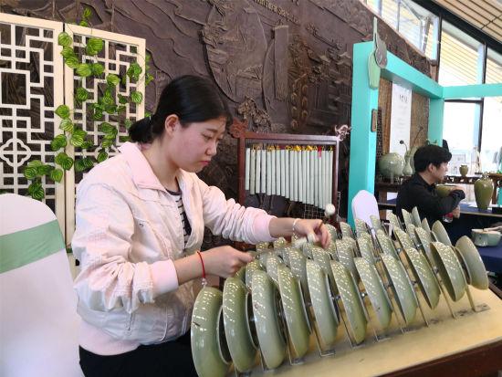 图为:文博会慈溪分会场现场。 何蒋勇 摄