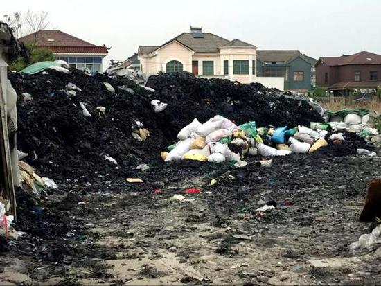 小城镇综合整治 余姚查处一家废旧橡胶收购点