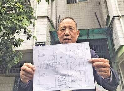 (孔雀社区的居民提出墙门的电梯安装申请)