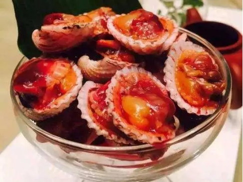 图为莼湖海鲜“奉蚶”