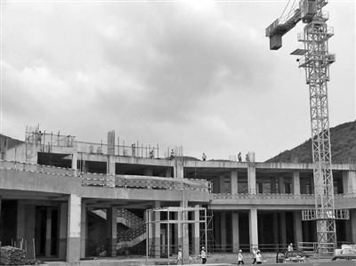 正在建设中的象山喜来登度假酒店项目。 象山县住建局供图