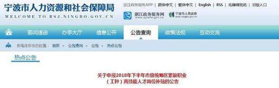 申报要求