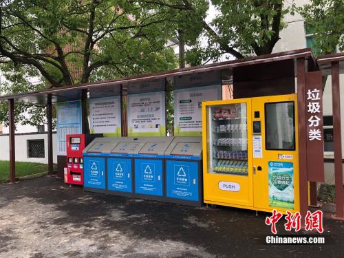 图为宁波乡村垃圾分类。 林波 摄