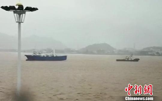 图为:事发水域 台州海事局供图 摄