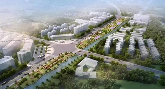 ▲兴庄路站效果图