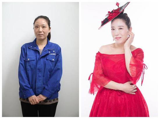 (图说:包装工董秀梅)