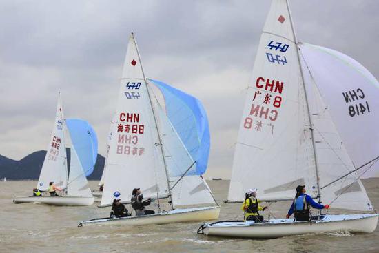 活力象山 扬帆亚运 2018年全国帆船锦标赛开幕