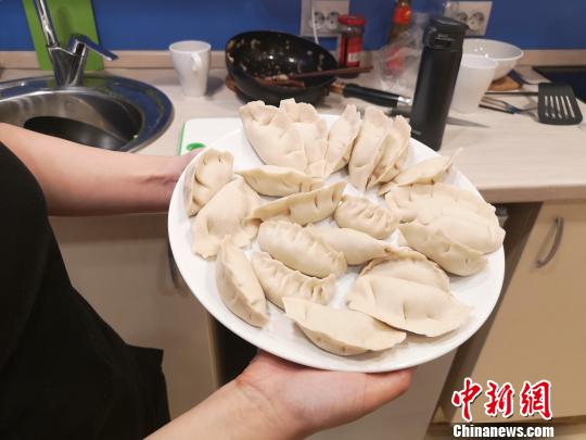 图为除夕饺子。受访者提供