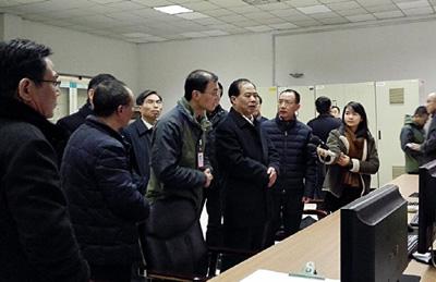 卢子跃检查指导防寒潮应急准备工作