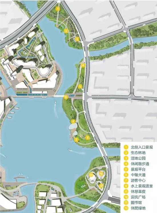 3、水岸中央公园