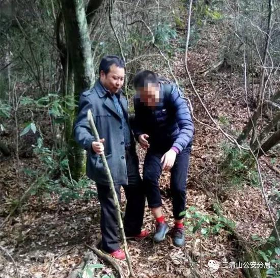 宁波男子在江西游玩时逃票 被困深山老林一天一夜