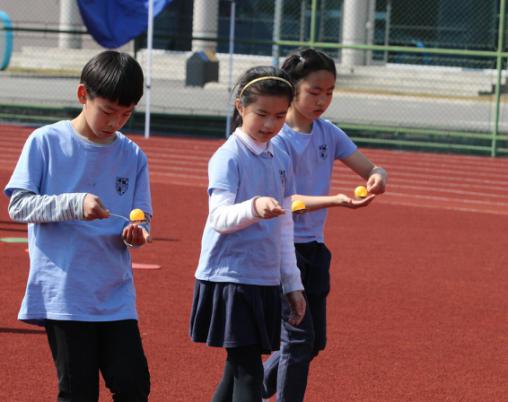 宁波赫德实验学校举办今年首场趣味运动会