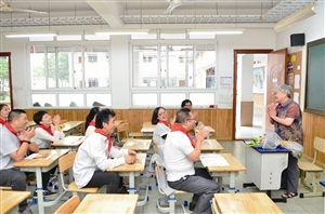 潘秀卿老师给同学们再一次上课