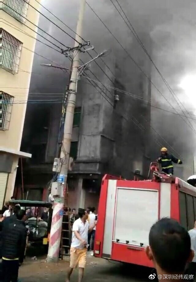 汕头陈店内衣厂火灾_汕头陈店内衣厂房