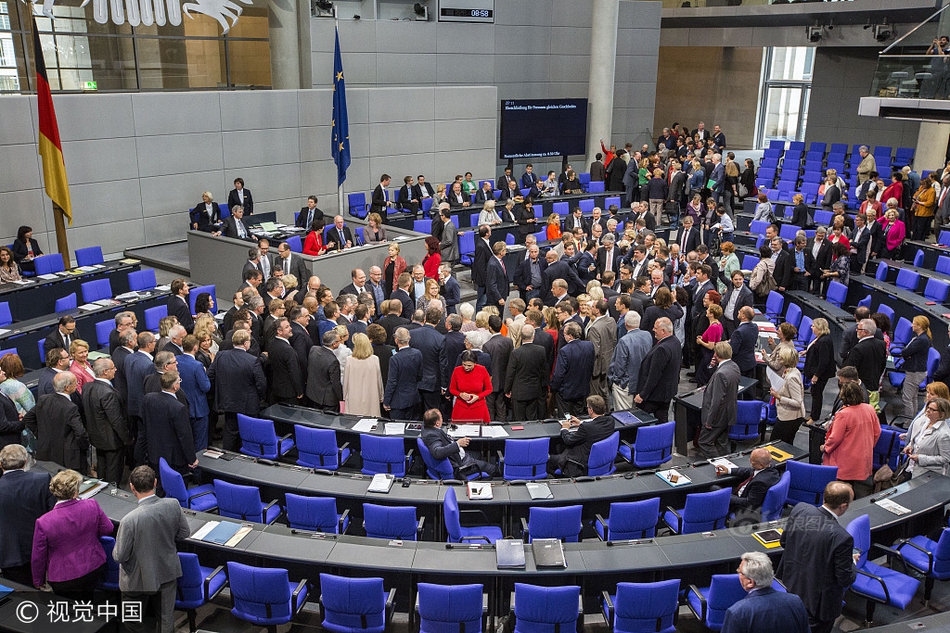 德国联邦议院通过同性婚姻合法化法案