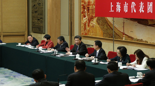 七常委参加地方代表团审议