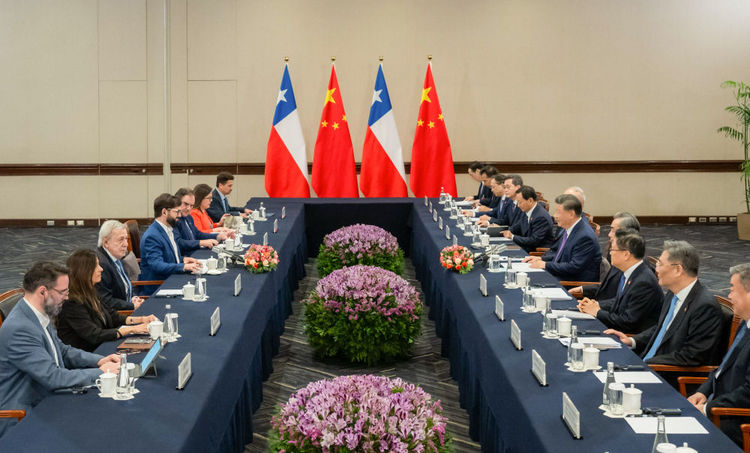 独家视频丨习近平会见智利总统:中智两国始终是彼此信赖的好朋友 合作共赢的好伙伴