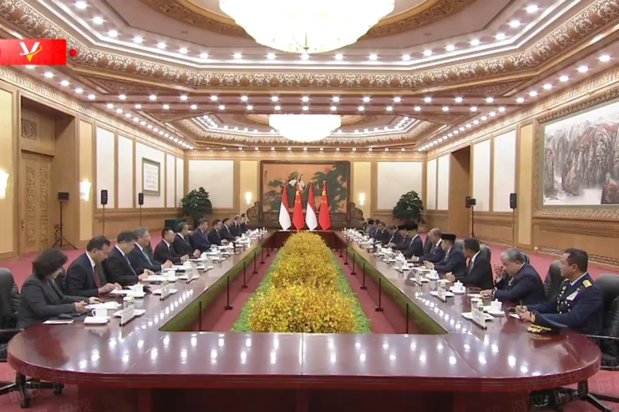 独家视频丨习近平同印尼总统会谈:续写发展中大国联合自强 团结协作 互利共赢的新篇章
