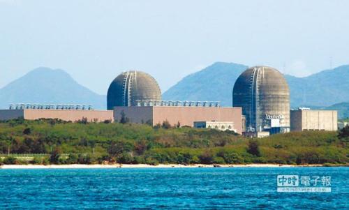 台湾核三厂。台湾《中国时报》记者潘建志摄