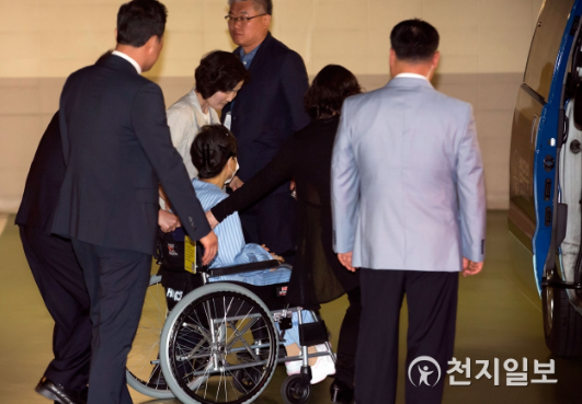  5月9日，朴槿惠因病就诊