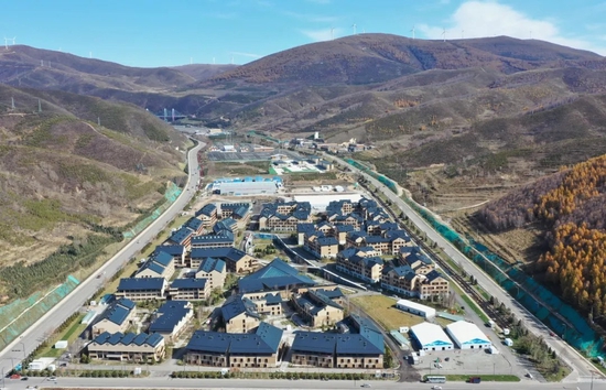 张家口赛区冬奥村 。新华社记者 杨世尧摄