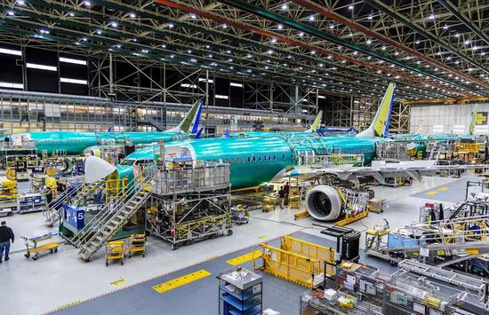 波音737MAX(图片来源:视觉中国)