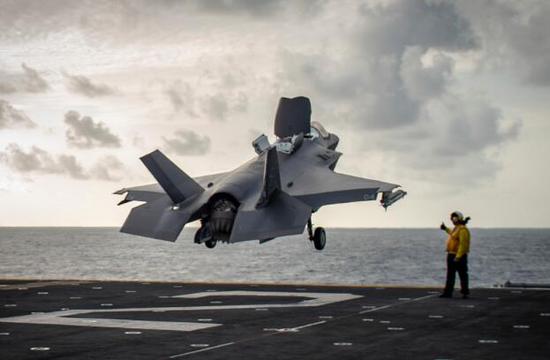 美媒称,美国首次在中东部署F-35B战机。(图源:美媒)