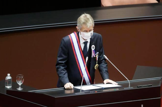 捷克参议长在台北用中文叫嚣"我是台湾人" 媒体起底