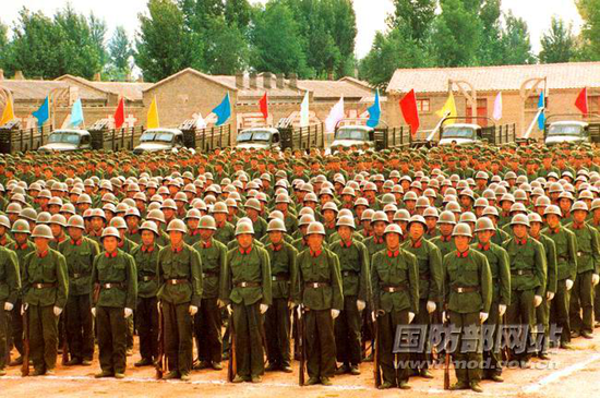 上世纪80年代雁北陆军预备役师组建。