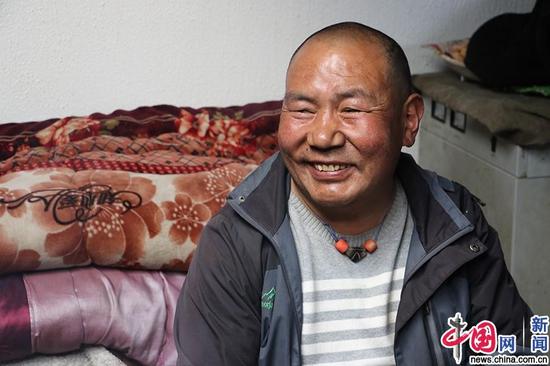 2018年5月9日，西藏山南，玉麦乡的邮递员白玛江才接受记者采访。中国网记者 吴佳潼 摄